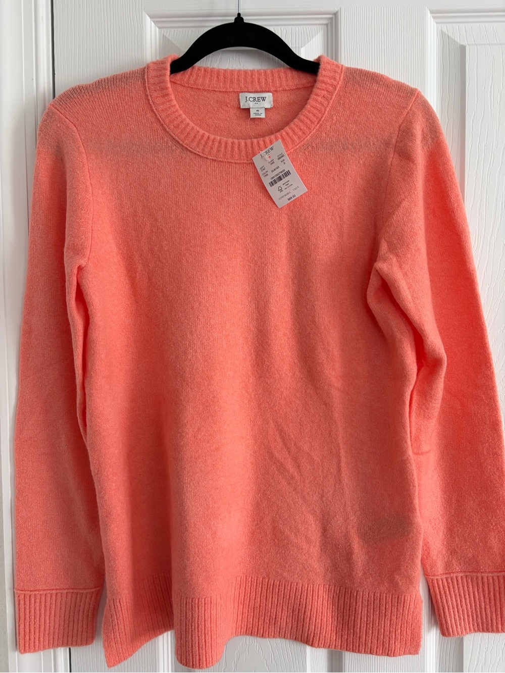 J. Crew Women’s Crewneck Sweater in Coral